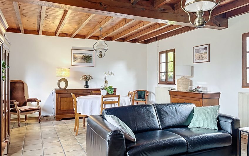A VENDRE-Vente au comptant avec libération sous 18 mois- Jolie longère à proximité du centre-ville de Merlimont village